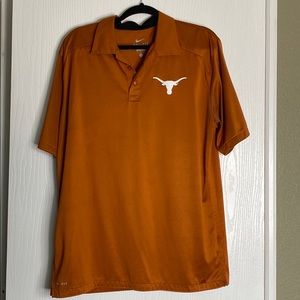 Texas Longhorn Nike Golf Dri-Fit Polo